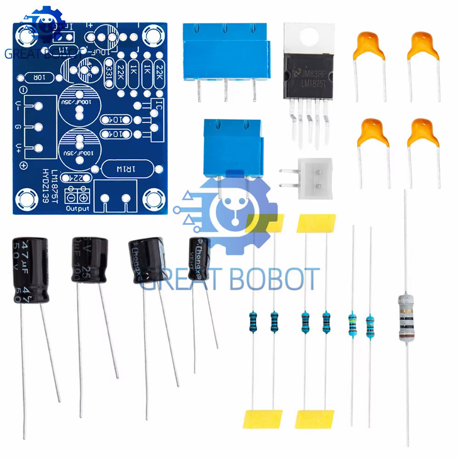 Baishundianzi LM1875T Mono Boom Level Power 30W Verstärkerplatine DIY Kit Lautsprecher Leistungsverstärker PCB - Bild 3