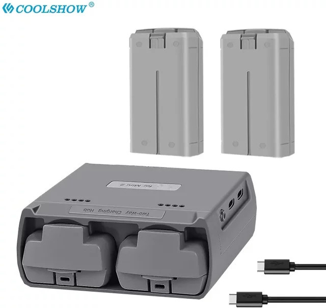 DJI Intelligenter Flugakku 2400 mAh für DJI Mini 4K und Mini 2 Drohnen in Grau - Bild 1