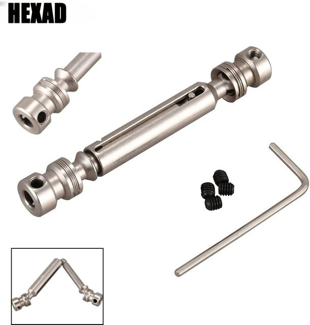 Wltoys Edelstahl Hintere Antriebswelle, Metall, Grau - Bild 1