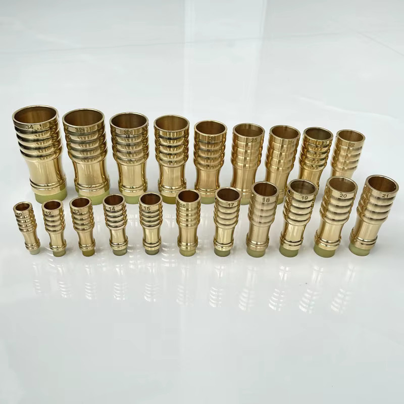 Premintehdw Gehstock-Krückenspitze aus Messing in Gold mit rutschfester Gummiauflage zum Austausch von Wanderstangen und Stuhlbeinen - Bild 3
