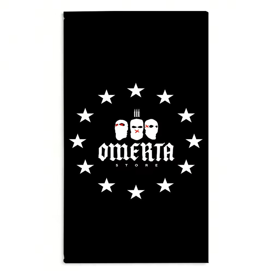 O-Omerta 47 Strandtuch Reisehandtuch Schwarz für Pool, Strand und Camping - Bild 6