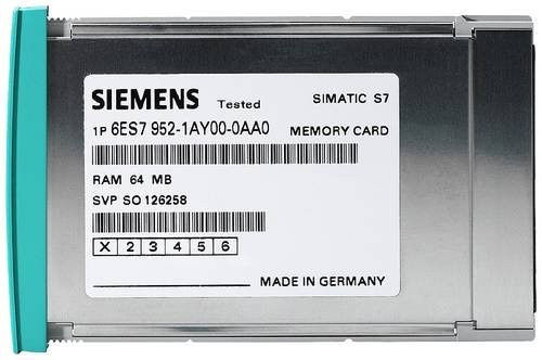Siemens SPS-Speicherkarte 6ES7952-1KM00-0AA0 4 GB Multicolor - Bild 1
