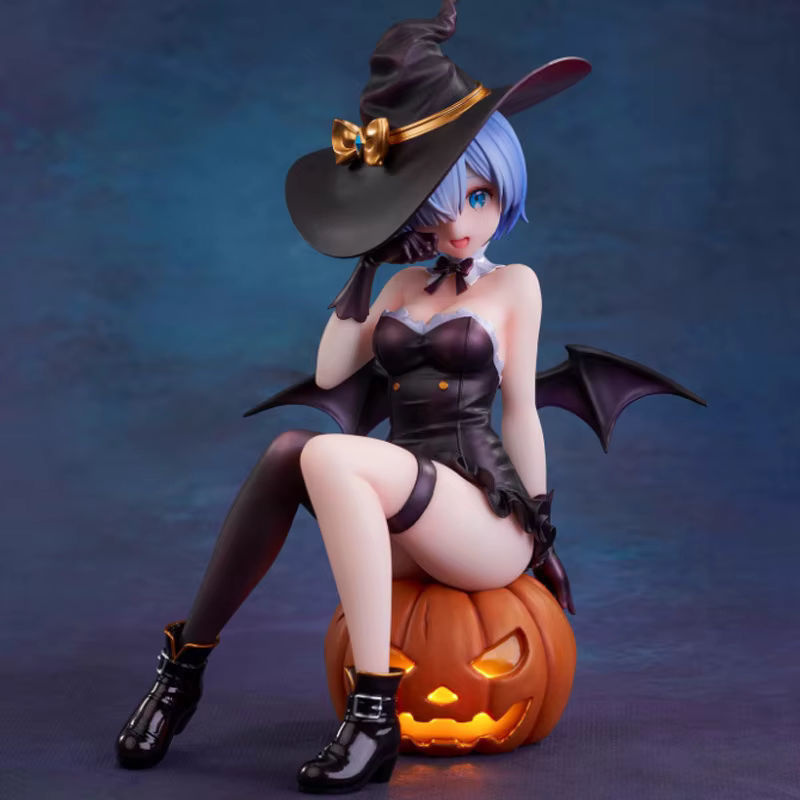 Bandai Re:Zero Rem Halloween Magic Night Enchantress Anime Figur, Schwarz, Höhe: 18 cm - Bild 2