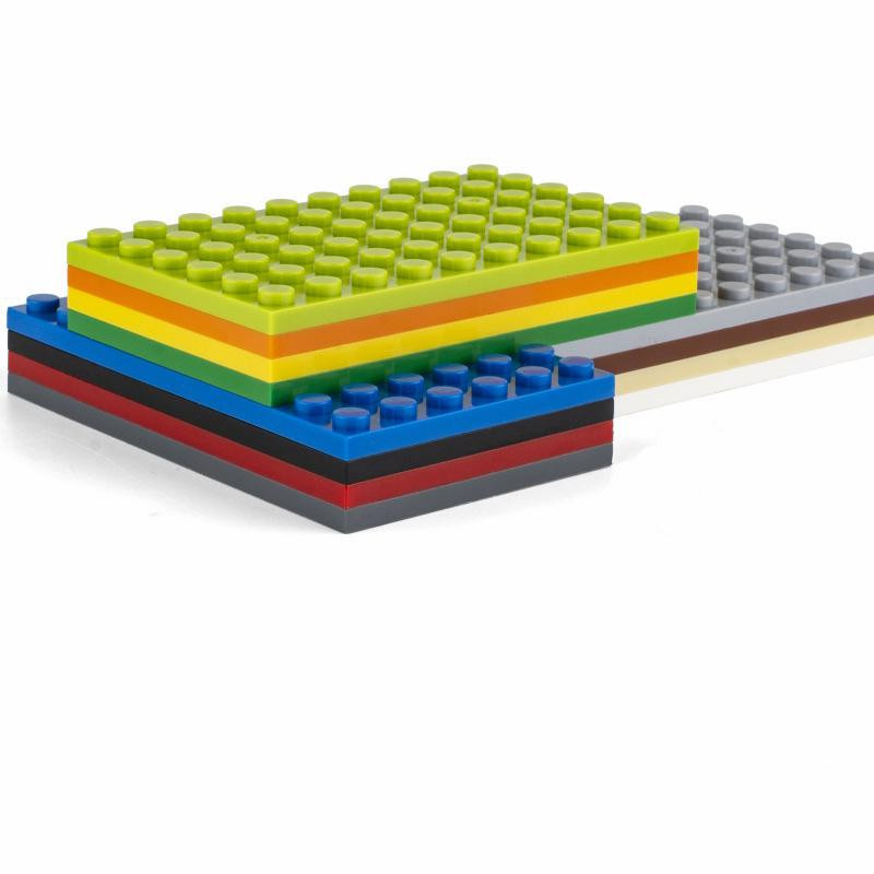 Buildmoc 3033 6x10 Platte Baustein Flach 5-teiliges Set - Bild 2