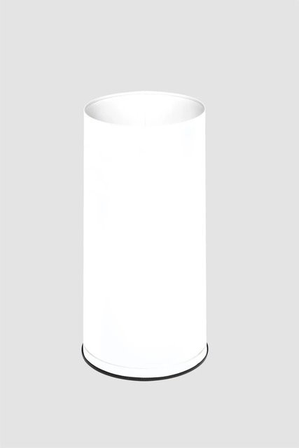 PROREGAL Dekorativer Schirmständer aus verzinktem Stahl in Weiß, H x B x T: 61 x 27 x 27 cm - Bild 1