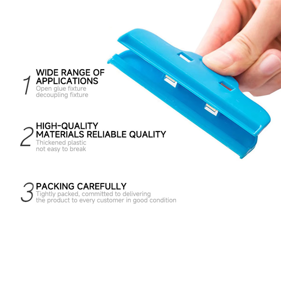 OAKCHARM Universal Bildschirm Befestigungs Klemme in Blau für Handy und Tablet Reparatur - Bild 4