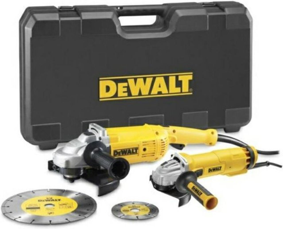 DeWalt DWE492SDT-QS Kombiset Netzbetrieb Gelb - Bild 2