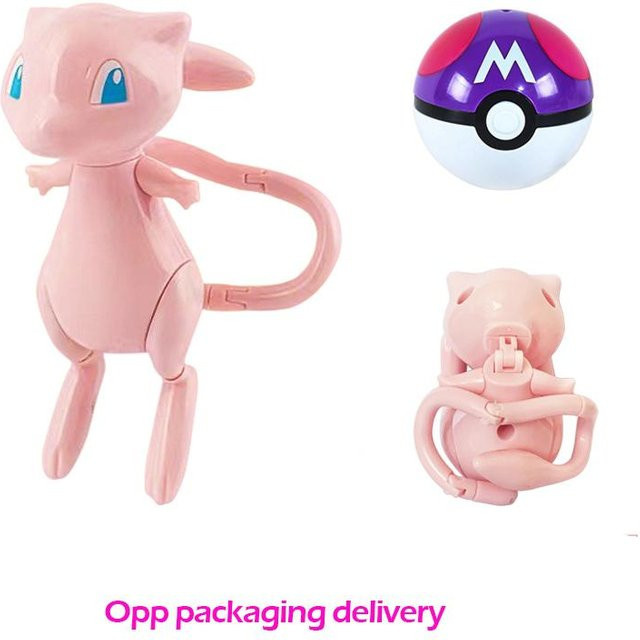 TAKARA TOMY Pokémon deformierte Figur Pikachu Glurak Actionfigur, ab 14 Jahre - Bild 1