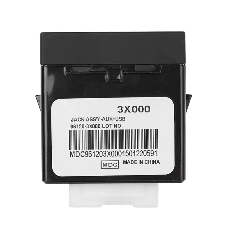 16-poliger Audio-Schnittstellen-Adapter für Hyundai Elantra 2013-2017 mit USB-C und 3,5 mm Klinke, Schwarz - Bild 2