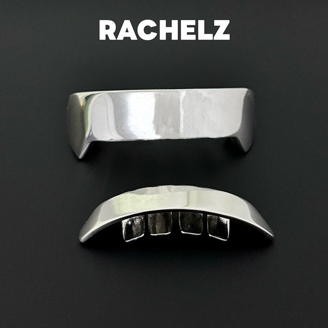 RACHELZ Zahnkappen, Silber, Unisex - Bild 1