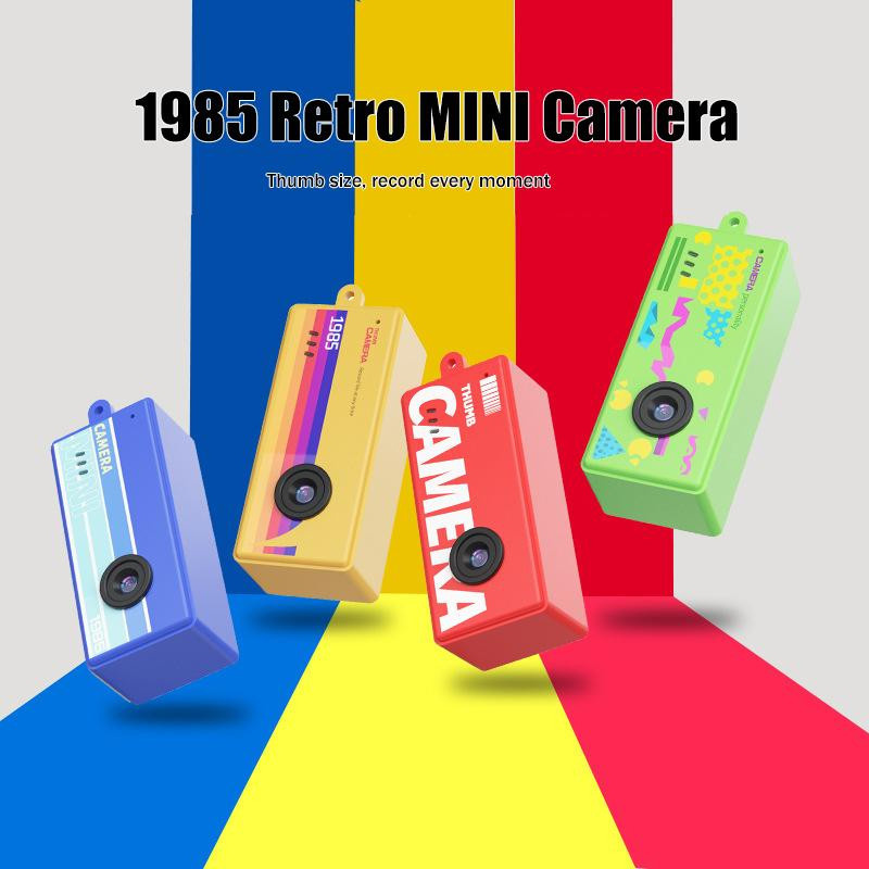 Celestialrae Mini CCD Retro Daumenkamera in Gelb für Fotografie und Videoaufnahme - Bild 2