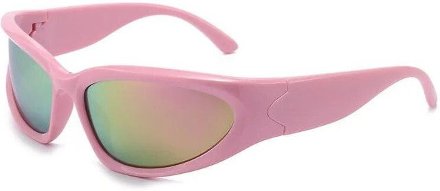 Binchi Outdoor Equipment Sonnenbrille, Unisex, Vollrand, pink, Kunststoff - Bild 1