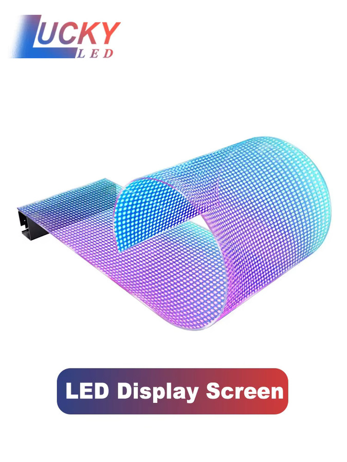 OEING Transparenter Flexibler LED-Film Kristall-Display als LED-Werbetafel für Glasflächen und Schaufenster - Bild 6