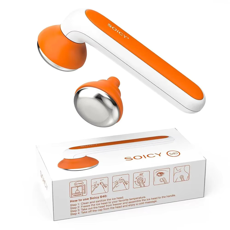 SOICY S40 Metall-Eisroller für Augen- und Gesichtsmassage, Unisex - Bild 2