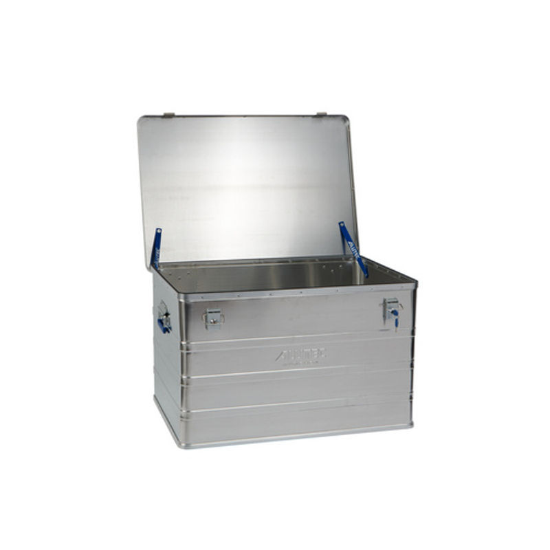 Alutec Aluminiumbox Classic 186 in Silber, wasserdicht und stapelbar, B/T/H: 56,5 x 78,5 x 48,2 cm - Bild 2