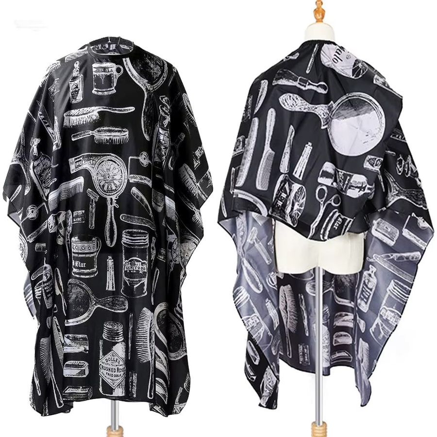 Friseurumhang, wasserdicht, Nylon, Unisex - Bild 2