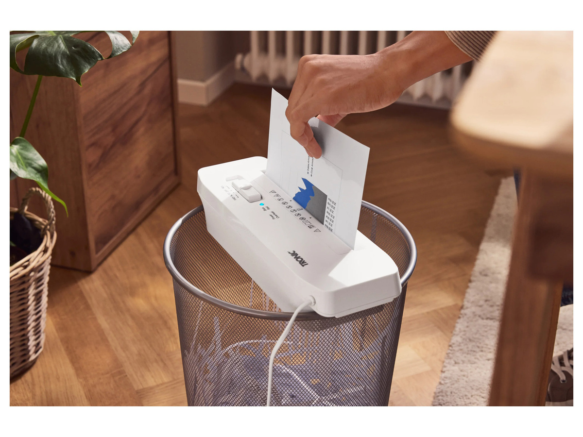 TRONIC Aktenvernichter-Papierkorbaufsatz TAV 190 A1 aus Kunststoff und Stahl - Bild 2