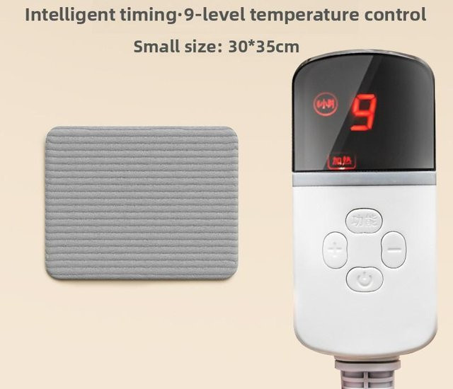 Abnehmbare elektrische Tierdecke Var Vogue für Hunde und Katzen mit konstanter Temperatur und Timer, wasserdicht und kratzfest, in Grün oder Grau - Bild 1