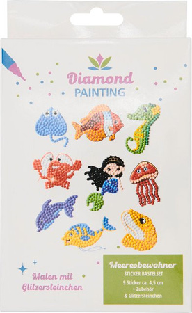 iden Diamond Painting Sticker Meeresbewohner Bastelset