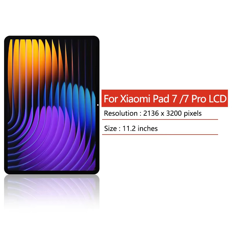 Xiaomi Pad 7 LCD Display Ersatzteil mit Touch Panel Digitizer in Schwarz - Bild 2