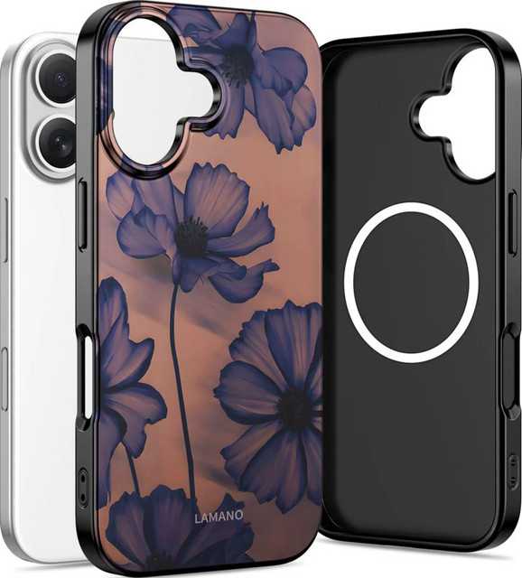Tech-Protect MagSafe Hülle Lamano Velvet Night für Apple iPhone 17 in Schwarz - Bild 1