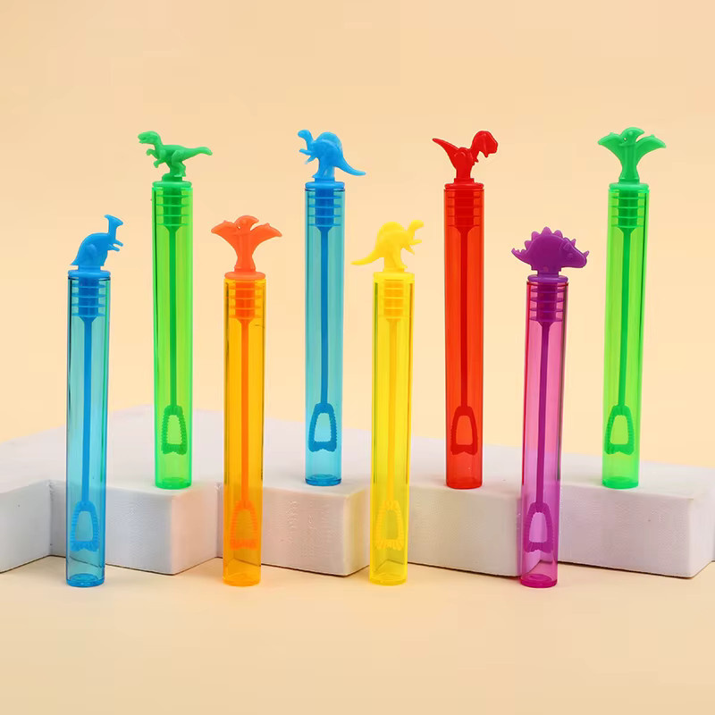 ZQNYCY Dinosaurier Seifenblasenröhrchen, Nachfüllpack, 12-teiliges Set - Bild 3