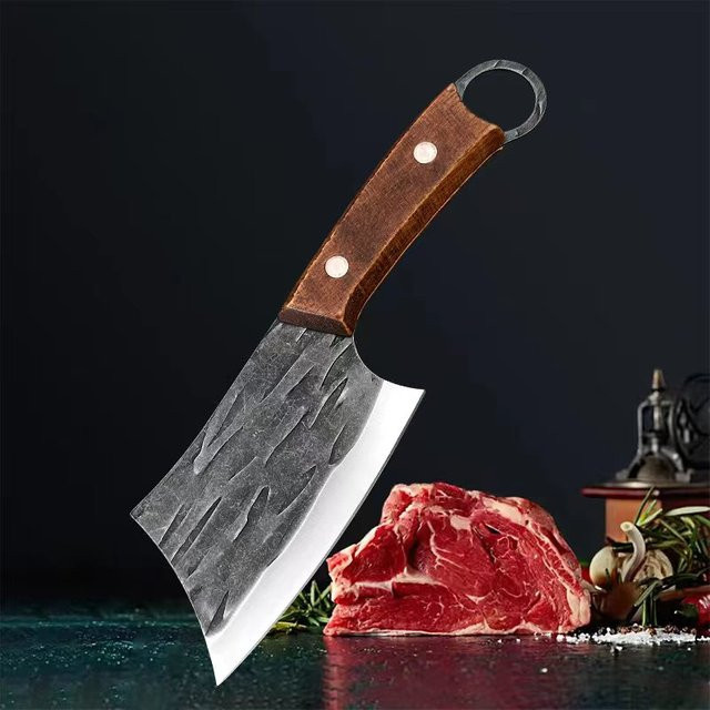InLeung Fisch-Entbeinungsmesser mit Holzgriff in Braun zum Schneiden von Fisch und Fleisch - Bild 1