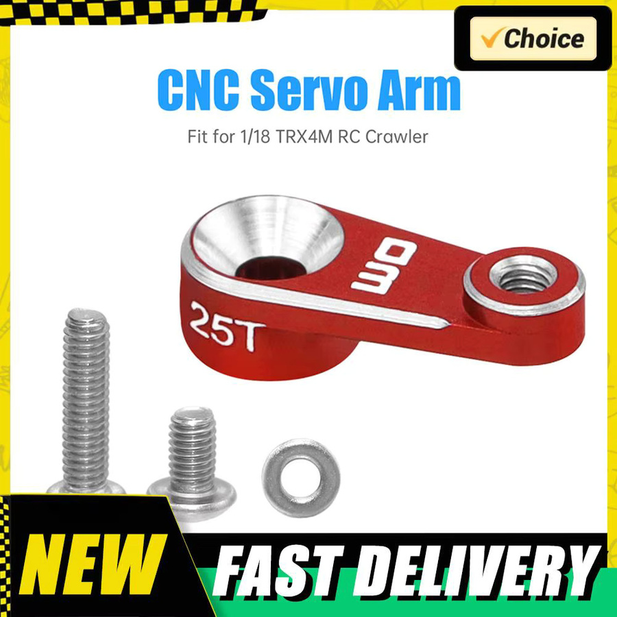 APWIKOGER Mini Servo Arm 25T Zahn Servo Horn, Zubehör, Metall, 1:18 - Bild 3
