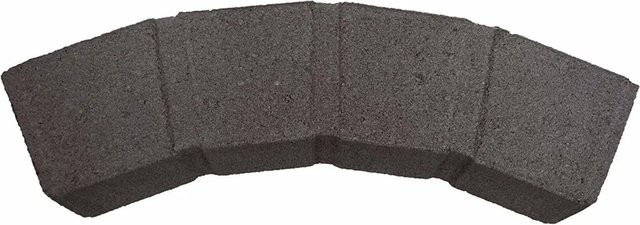 Diephaus Randbord Olea gebogen Anthrazit B/H/T: 50 x 11,5 x 8 cm - Bild 1