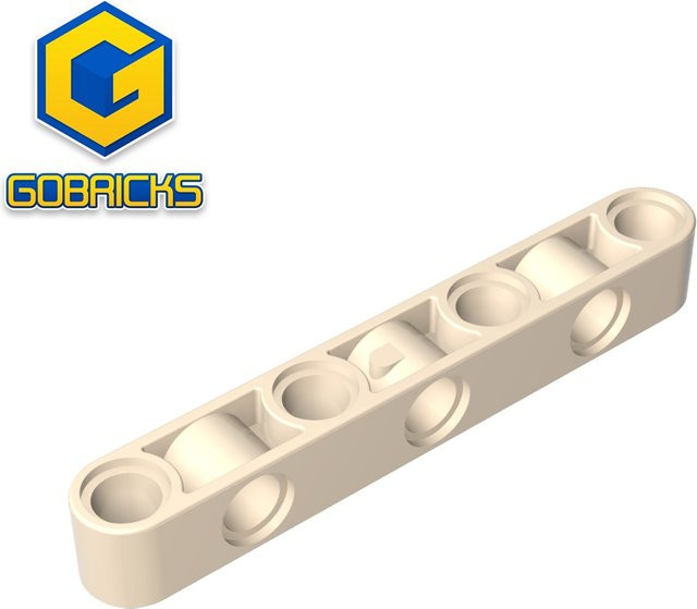 Gobricks GDS-1592 Technischer Strahl, 1 x 7, DIY-Lernbausteine - Bild 1