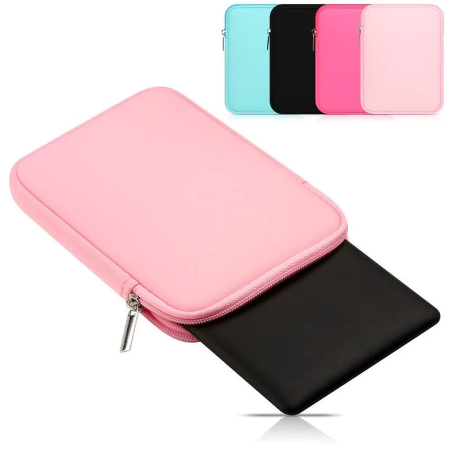 Bunte E-Reader-Hülle für 6,8 bis 11 Zoll Tablets, leichte und kratzfeste Aufbewahrungstasche in Pink und Multicolour für Kindle Paperwhite, Kobo, Boox und Surface - Bild 5