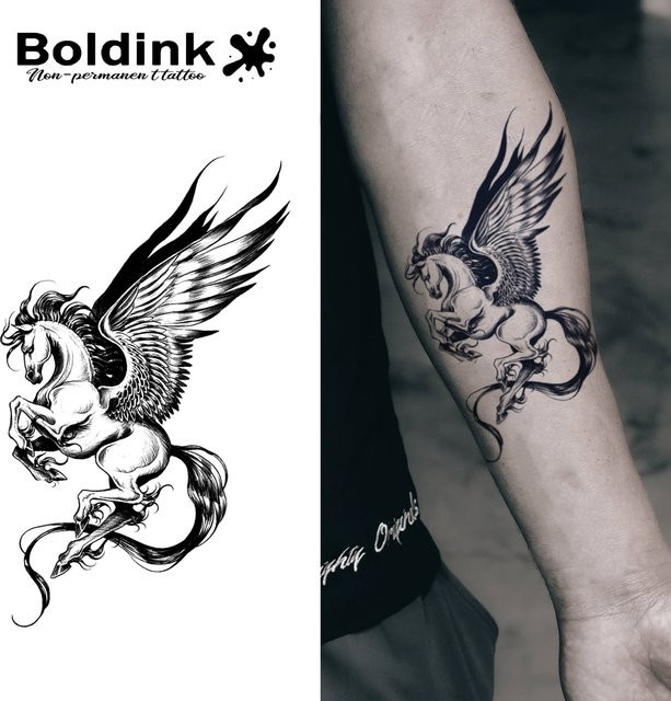 Boldink Tianma Tattoo-Aufkleber, wasserfest - Bild 1