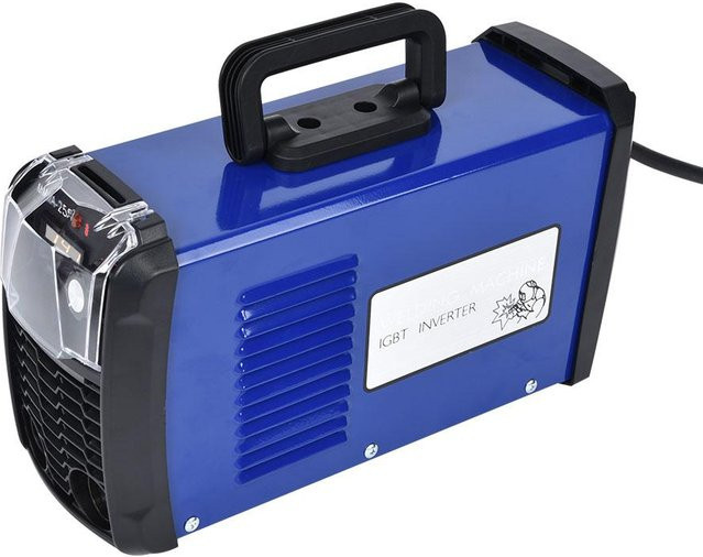 Aimo MMA Schweißgerät 250, Tragbarer Digitaler DC-Inverter Elektroden-Schweißgerät, Blau - Bild 1