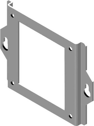 Siemens SPS-Montagematerial wandmontiert in Silber 6AG4021-0AA20-0AA2 - Bild 1