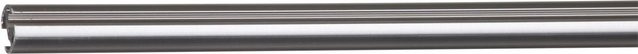 Mydeco Gardinenstange für Gleiter in Edelstahl-Optik, Farbe: Silber, Länge: 120 cm, Durchmesser: 1,6 cm - Bild 1