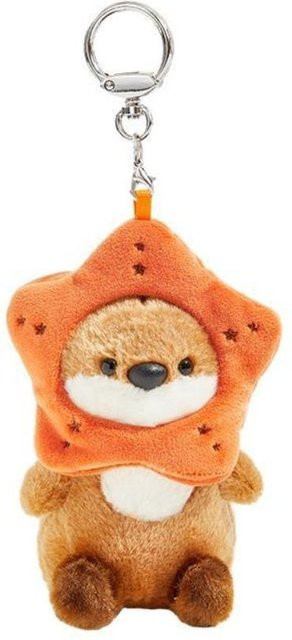 Schlüsselanhänger Otter Plüsch, Baumwolle, 11 cm, Unisex - Bild 1
