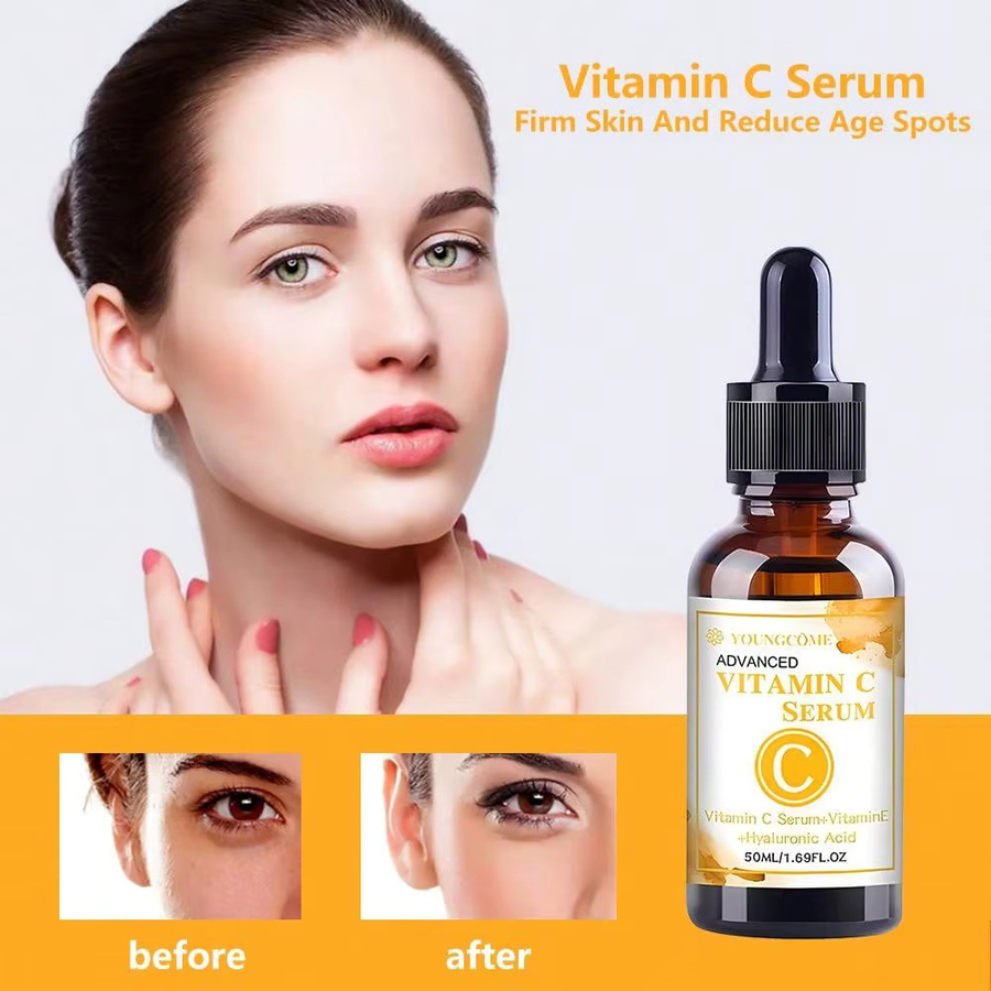 YOUNGCOME Vitamin C Serum, 50 ml, Hyaluronsäure, Unisex - Bild 3