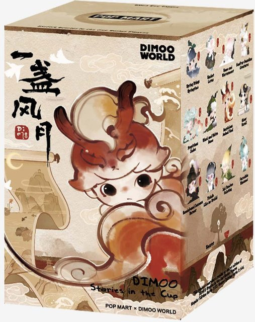POP MART DIMOO Stories in the Cup Sammelfigur Einzelpackung - Bild 1