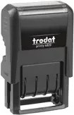trodat Printy 4.0 Datumstempel 4820 in Schwarz - Bild 1