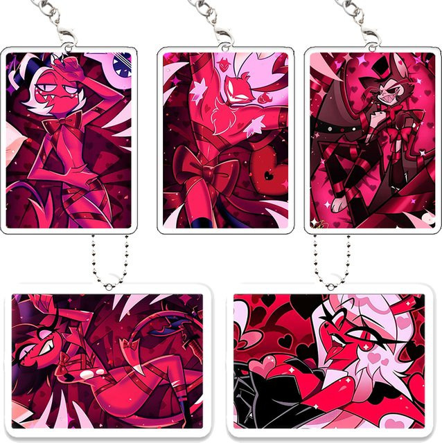Keeppley Acryl-Schlüsselanhänger Anime Cartoon Asmodeus, Unisex - Bild 1