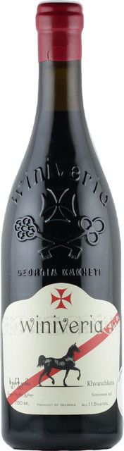 Winiveria Khvanchkara Rotwein, Aleksandrouli, Georgien, 2024, sweet, 0,75 l - Bild 1