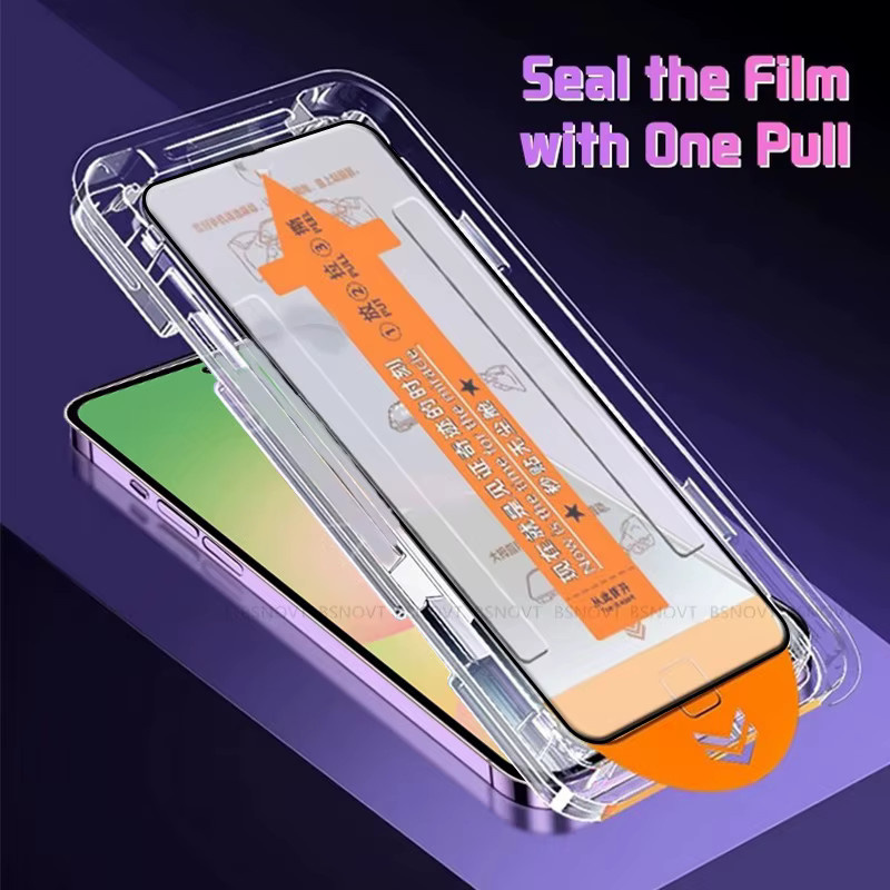 Samsung Galaxy A56 Panzerglas Display Schutzfolie Transparent mit Vollabdeckung und 9H Härtegrad - Bild 2