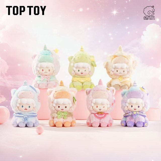 TOPTOY Rolling Sheep Dreamy Pony, Vinyl-Plüsch-Anhänger-Puppenmodell - Bild 1