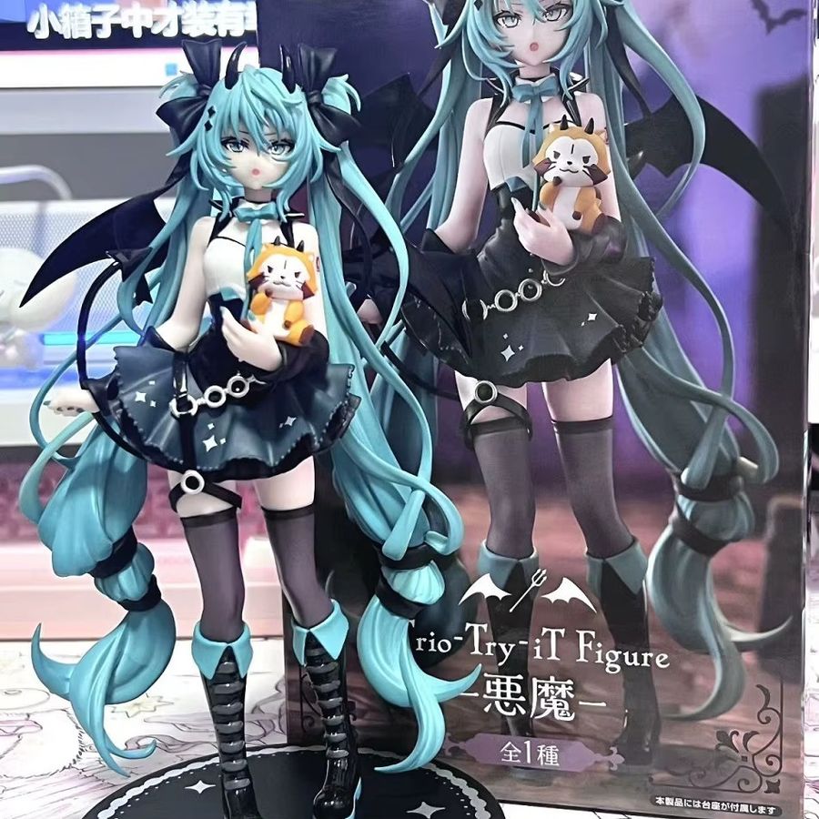 Bandai Hatsune Miku Dunkler Engel Statue als PVC Modell in Multicolor - Bild 4
