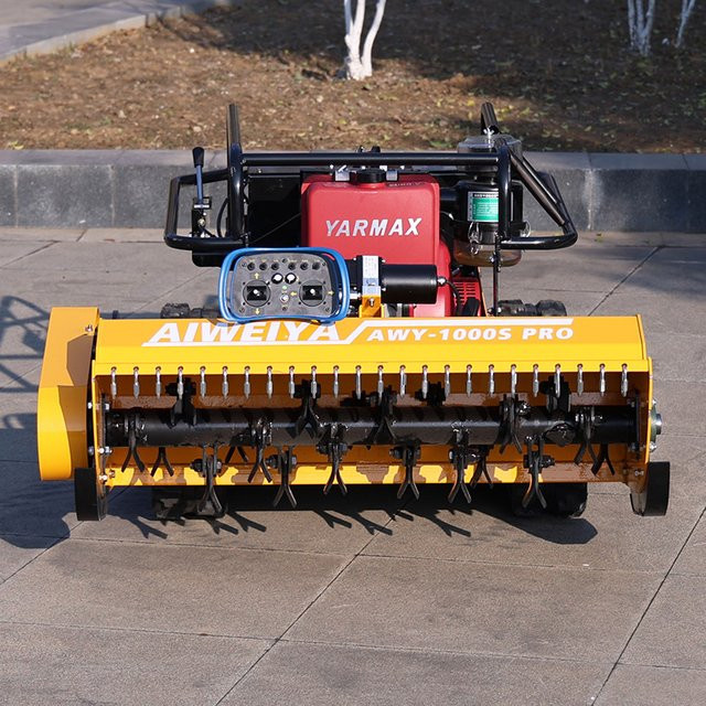 TONGZHONG Ferngesteuerter Rasenmäher in Industriequalität mit 100 cm Schnittbreite für die professionelle Landwirtschaft - Bild 1