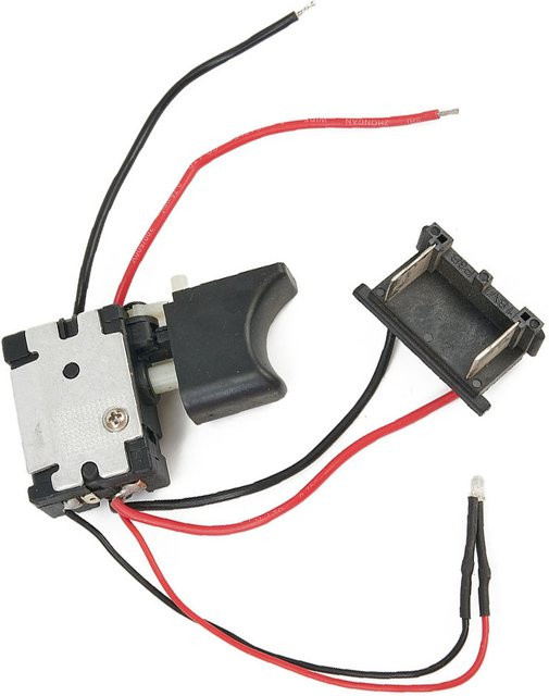 Elektrischer Staubdichter Speed Control Schalter für DC 21-25V Lithium-Ionen-Akkubohrer in Schwarz - Bild 1