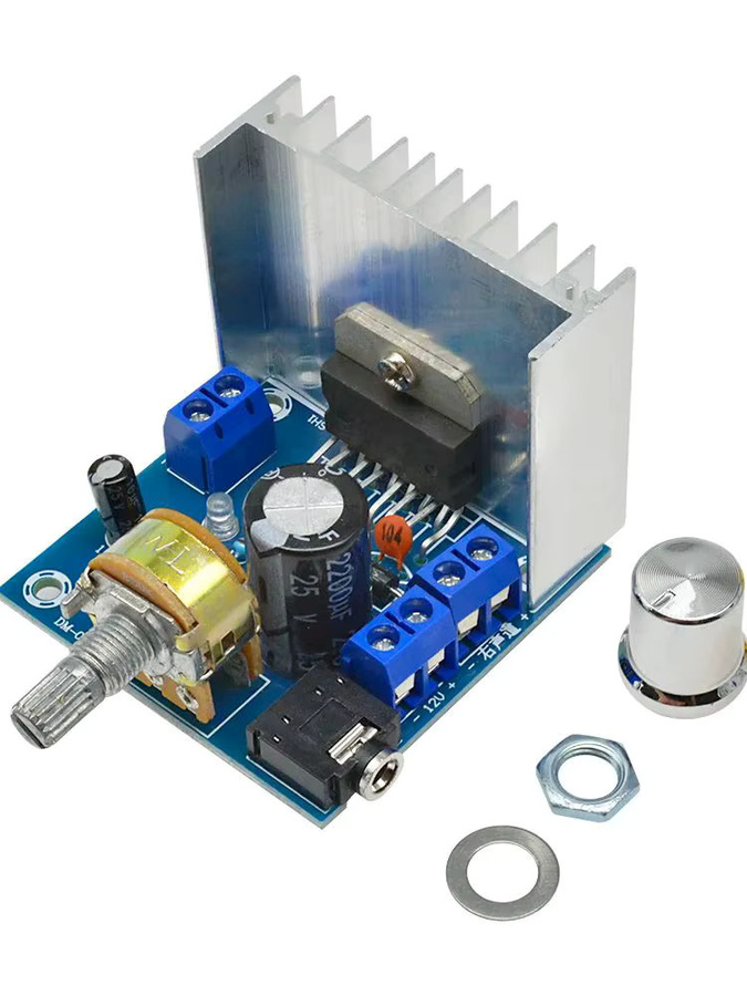 diymore TDA7297 Audio-Verstärkerplatine Mini-Stereo-Verstärkermodul 2,0 Dual-Channel Blau - Bild 3