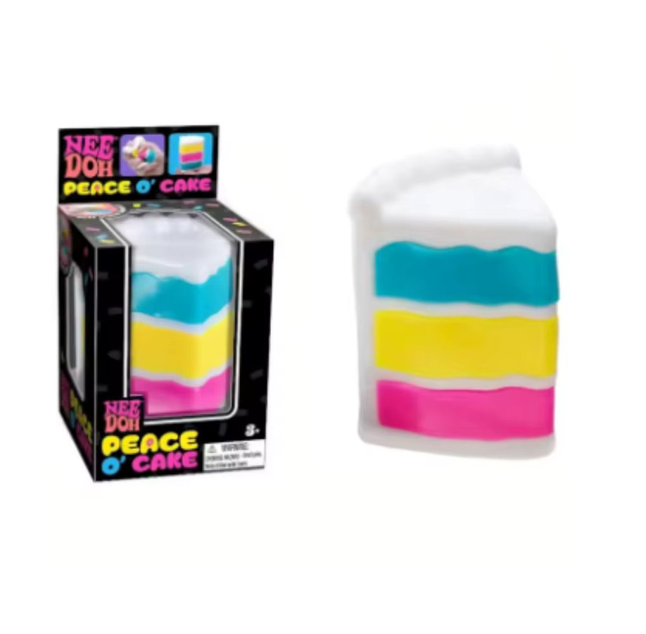 Schylling NeeDoh Nice Cube, sensorischer Anti-Stress-Block, Fidget-Spielzeug - Bild 3