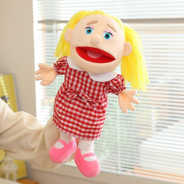 Familien-Serie Handpuppe, Rollenspiel, 38cm, ab 14 Jahren - Bild 1