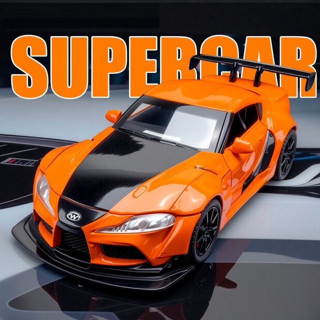 MAKEDA Supra Hellcat Modell, 1:22, Spielzeug, mit Licht und Sound, Metall - Bild 1